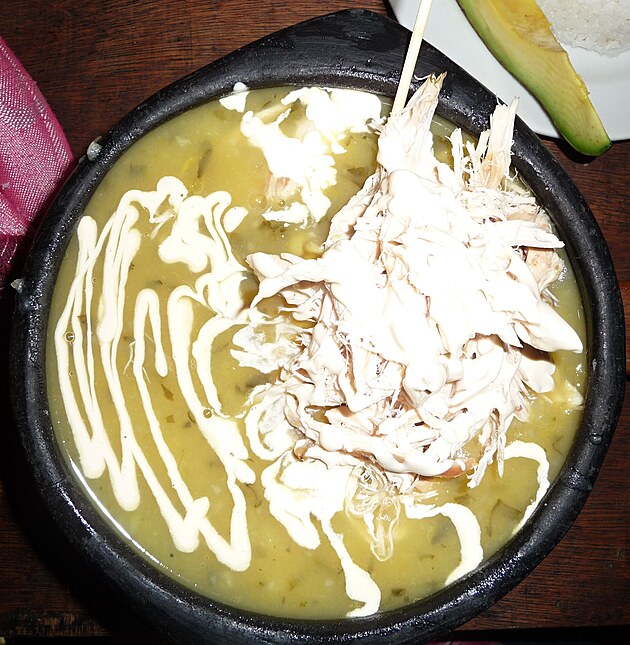 Tradiční kolumbijská polévka